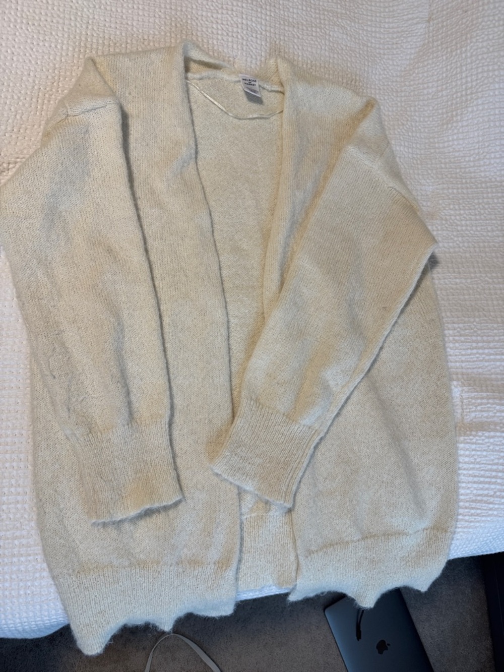 Melrose and Market Soft Cream Knit Cardigan